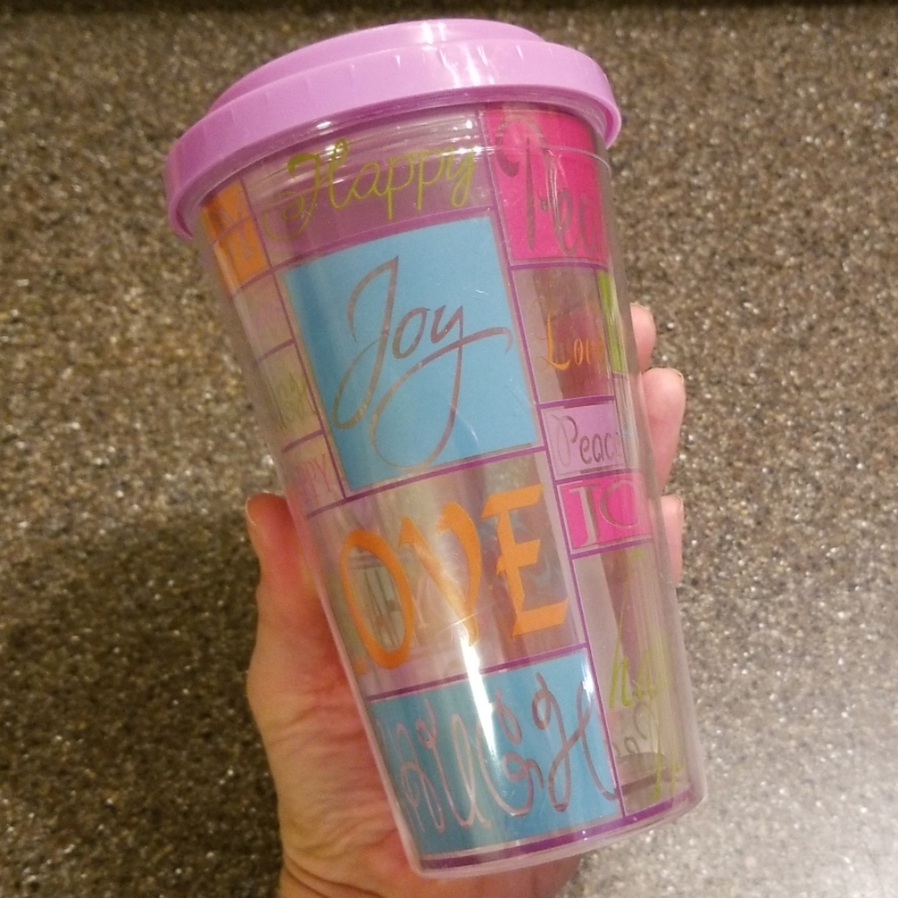 Insulated Flip Straw Tumbler